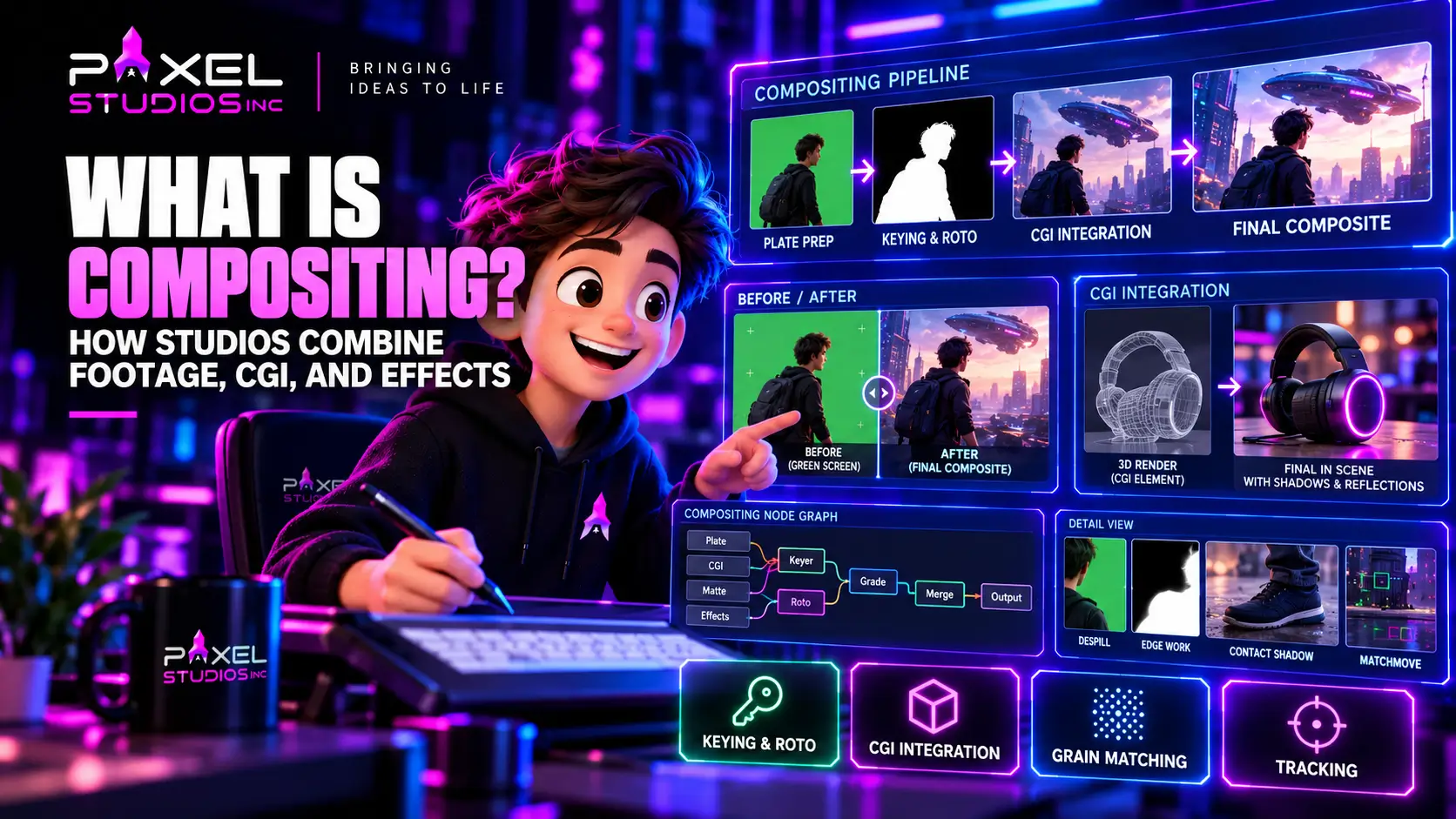 Neon Compositing Studio Explained
