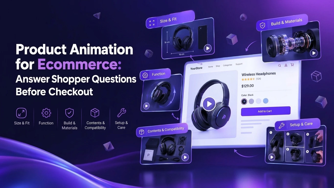 Pixel Studios Product Animation Showcase